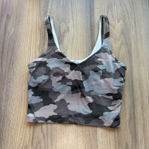 Lululemon Align Tank Heritage 365 Camo Dusty Bronze Multi Size 6